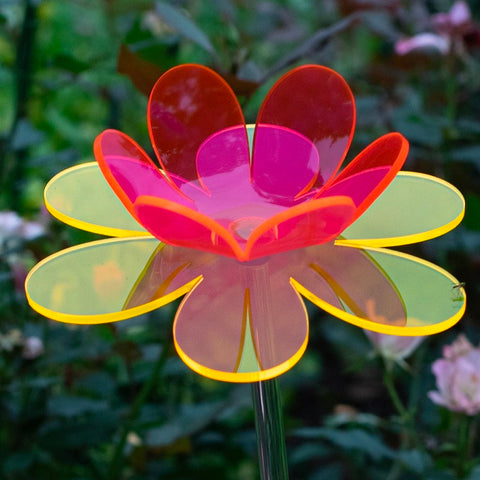 Double Daisy Flower Sculpture / Medium