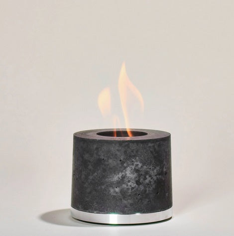 Personal Fireplace Silver