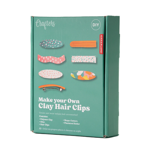 Kikkerland Make Your Own Hair Clips Kit