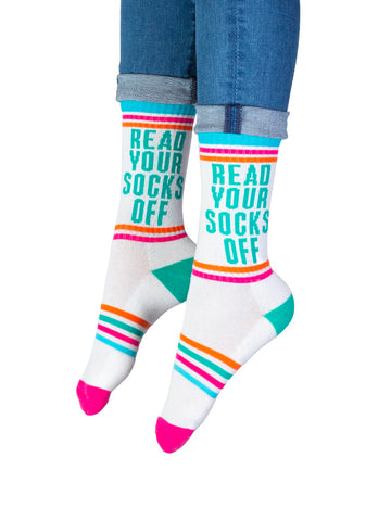 Out of Print Socks Read Your Socks
