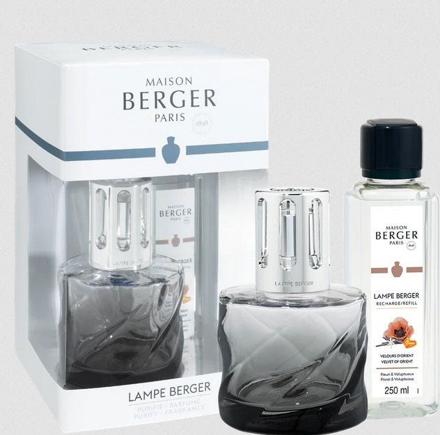 Black Spiral Lampe Berger Gift Pack