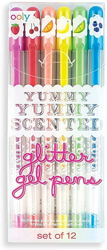 Ooly Oh My Glitter! Retractable Gel Pens - Set of 12