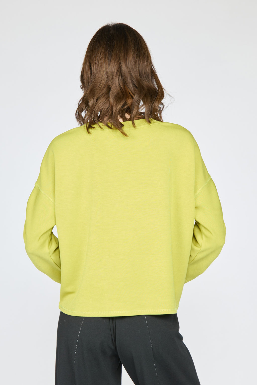 The Wander Pullover by Olivia by Habitat in Pear