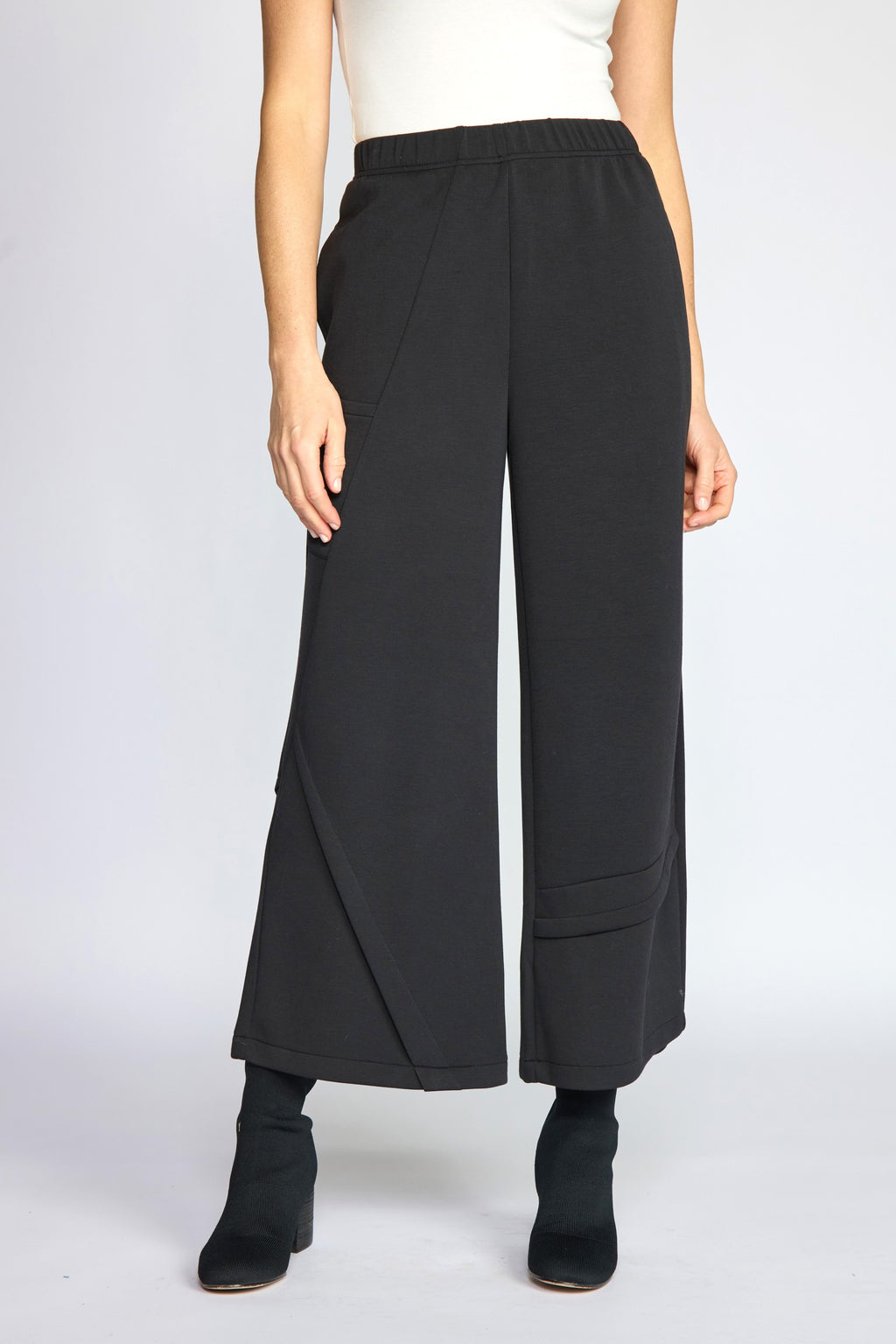 Olivia's Feather Lux Knit Crossroads Pants in Black