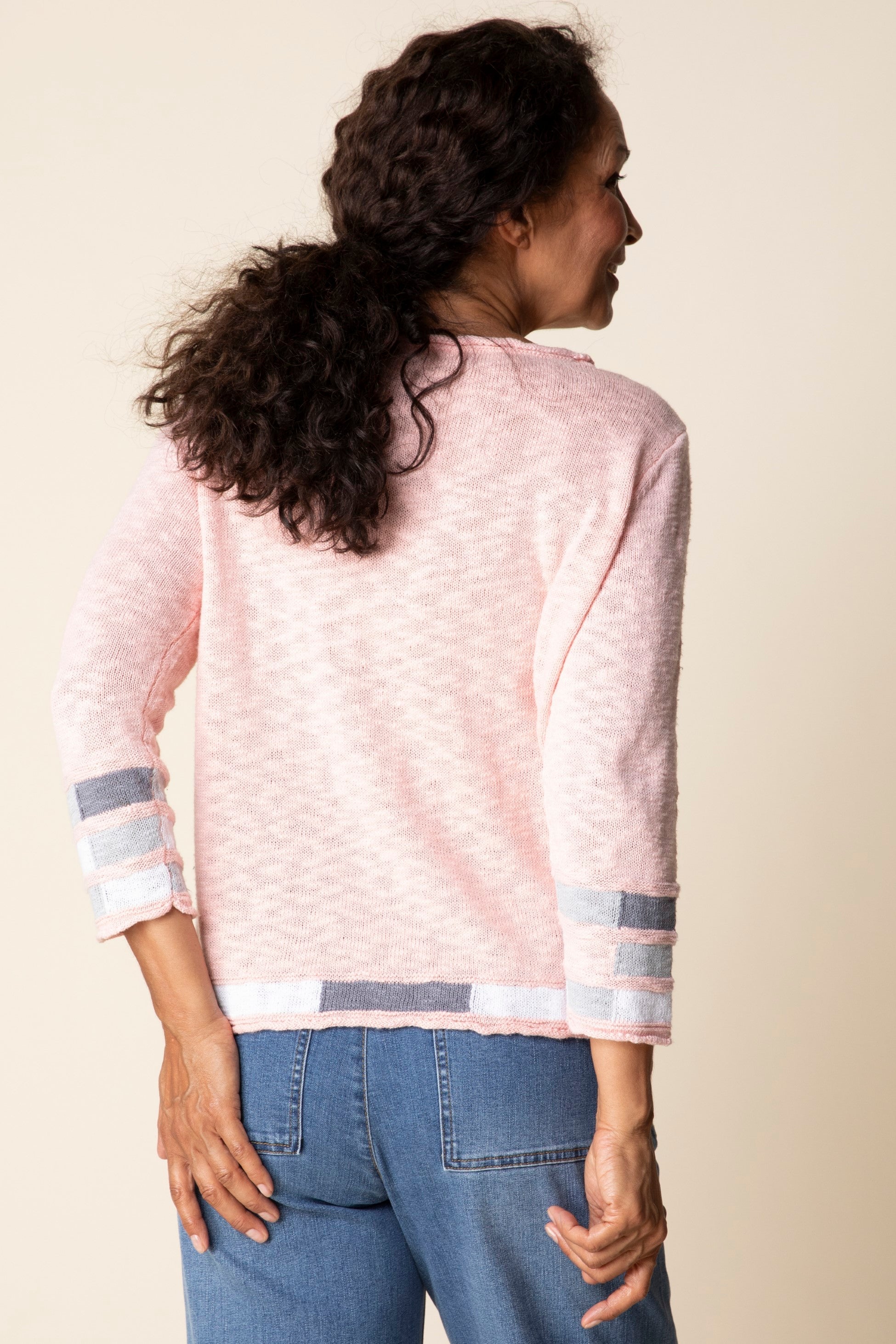 Habitat's Sand & Sea Pullover in Blush