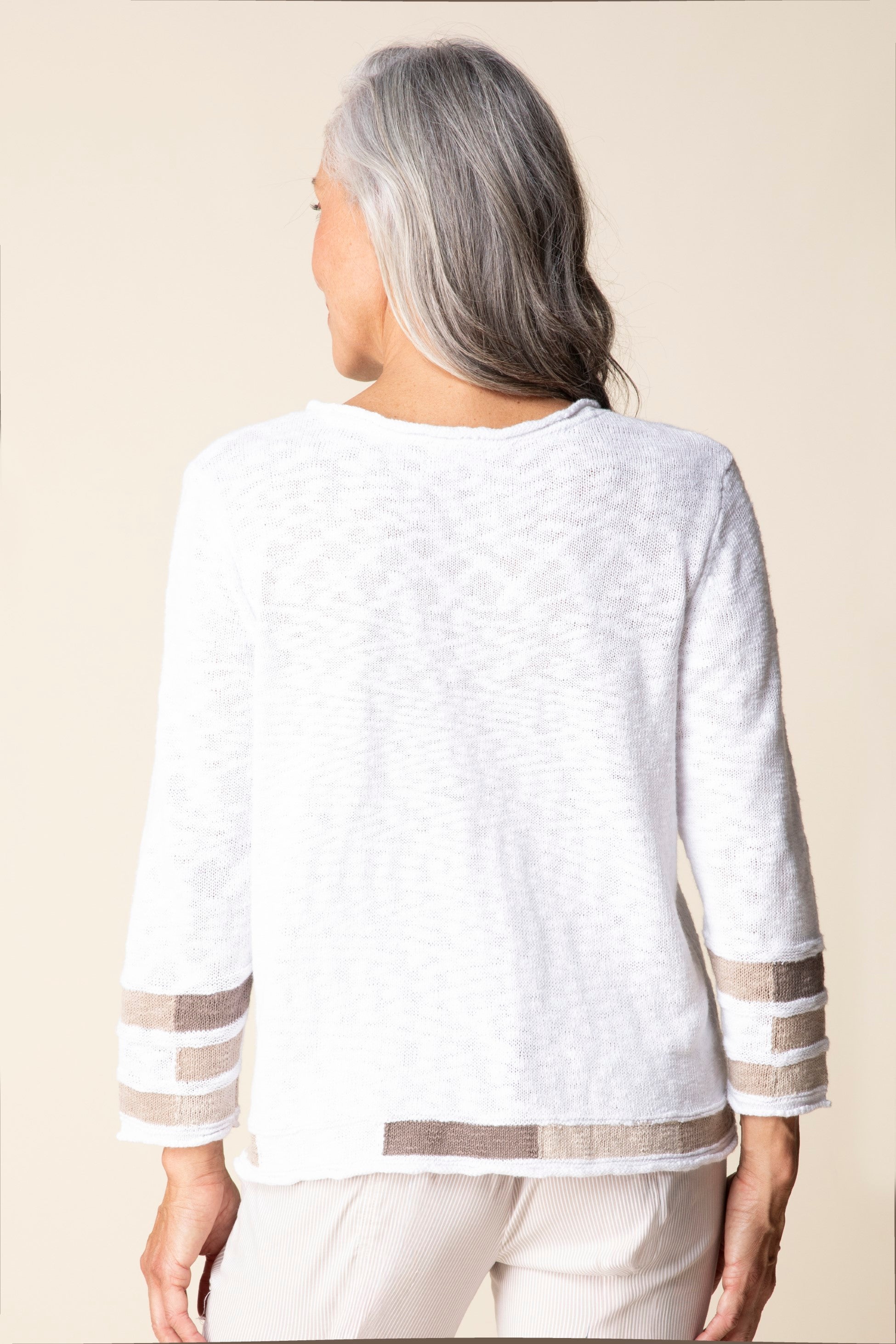 Habitat's Sand & Sea Pullover in White