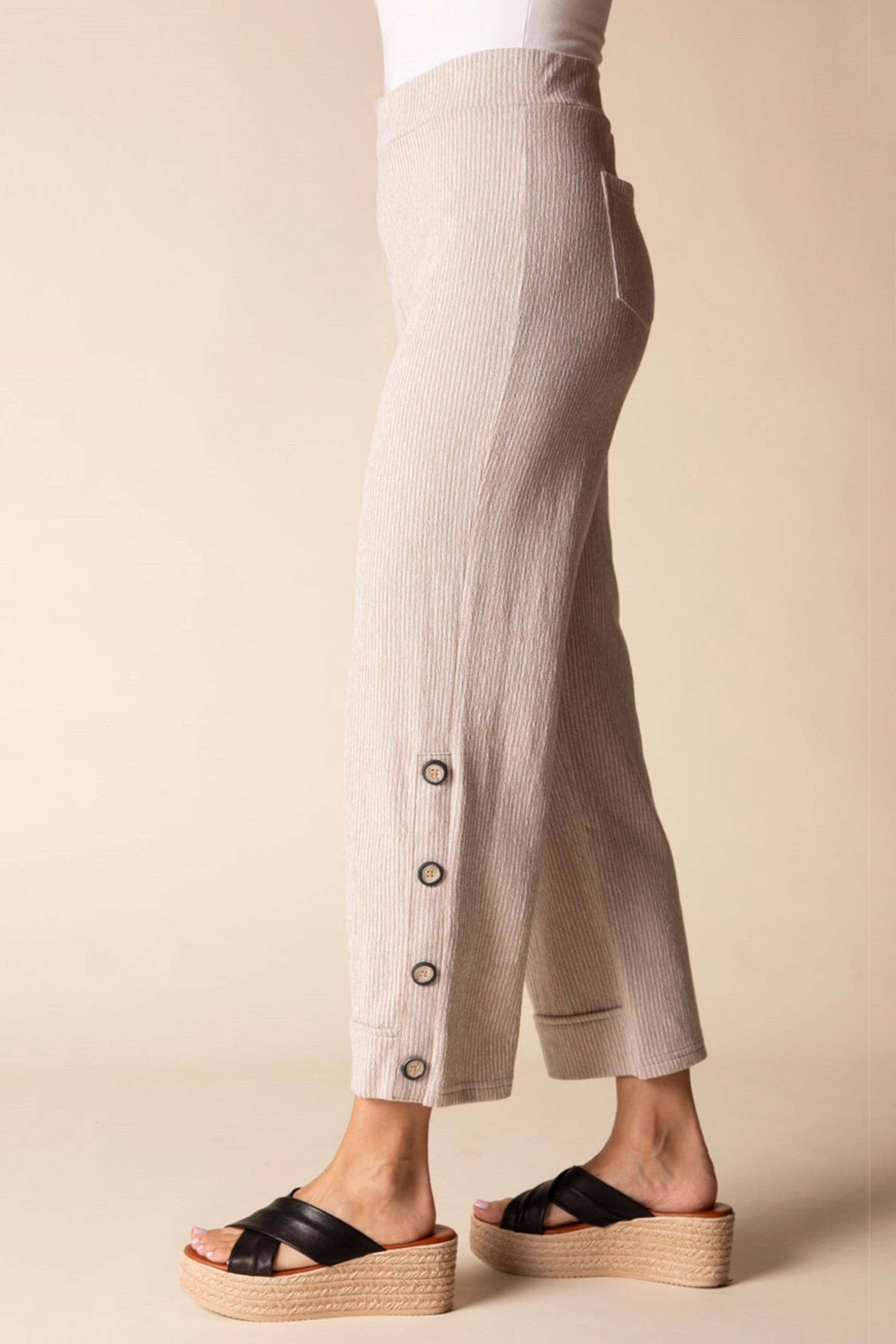 Habitat Monterey Stripe Pant in Oakwood