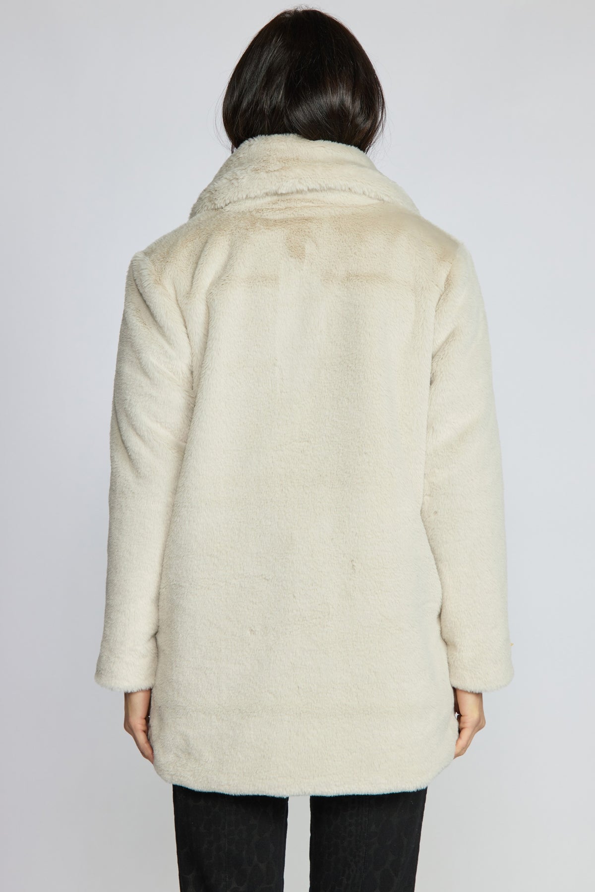 The Standout Car Coat by Olivia by Habitat in Sand