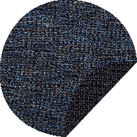 By Basic's Double Faced Jacket Midnight Blue Swatch