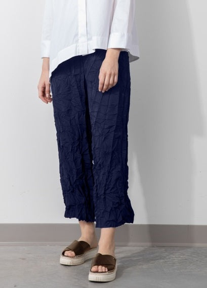 Crimped Easy Crop Pant