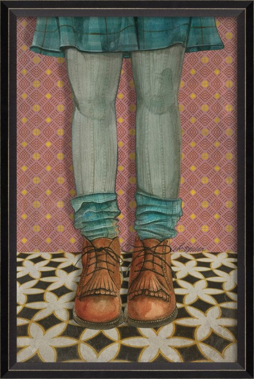 Little Liza Jane Large Framed Wall Art