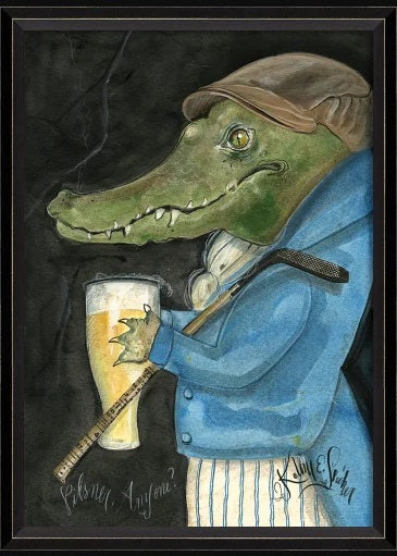 Alligator Gunther The Golfer / Medium