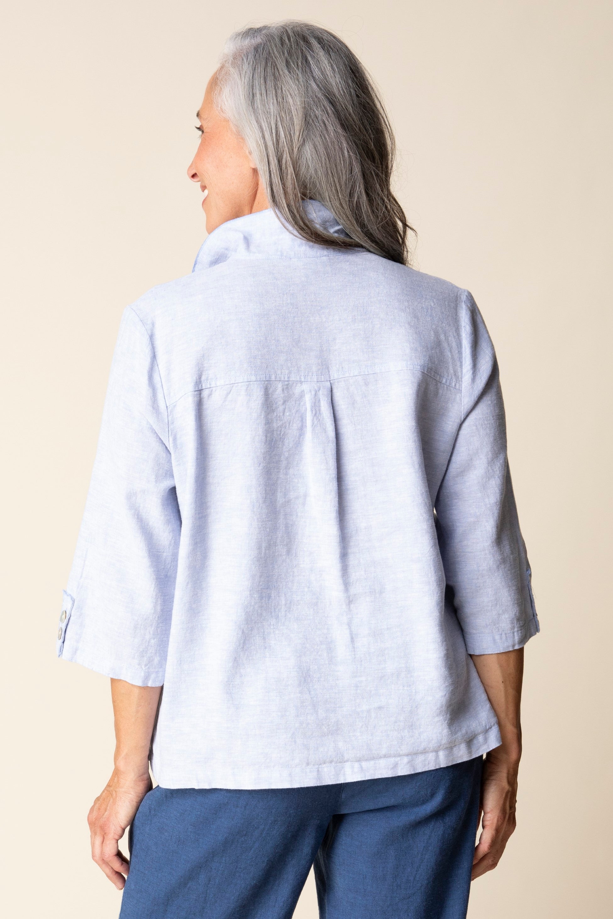 Habitat's Favorite Camp Shirt in Cornflower