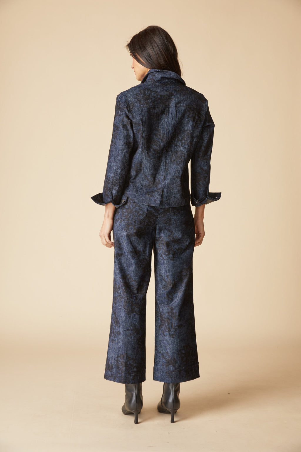 Habitat's Luxe Cord Boyfriend Jacket in Navy