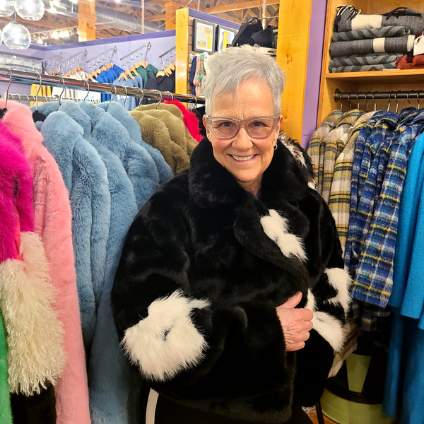 Cathie's Favorite Thing: Handmade Bamboo Cropped Jacket with Flower Design