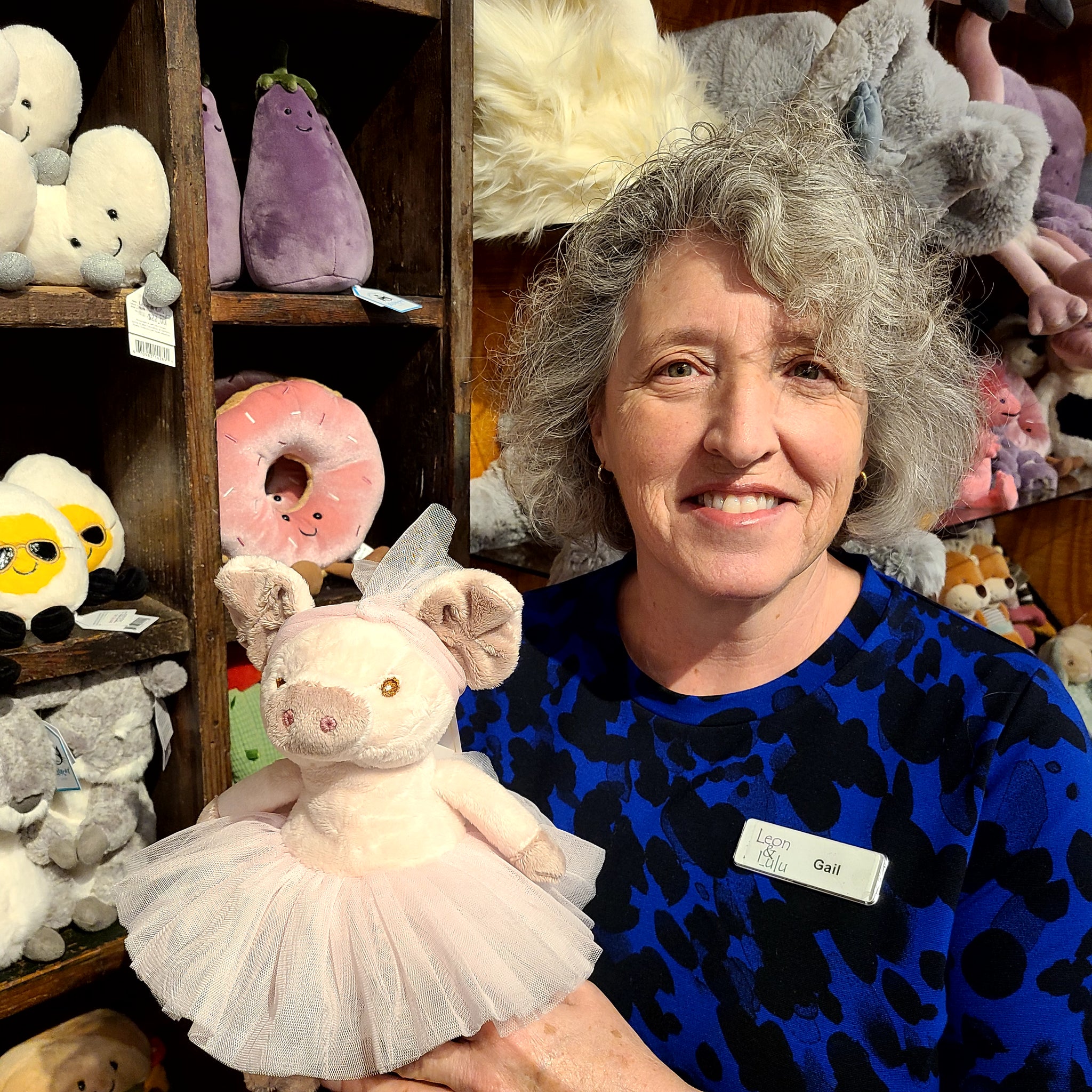 Gail's Favorite Thing: Pretty Olga Plush Pig