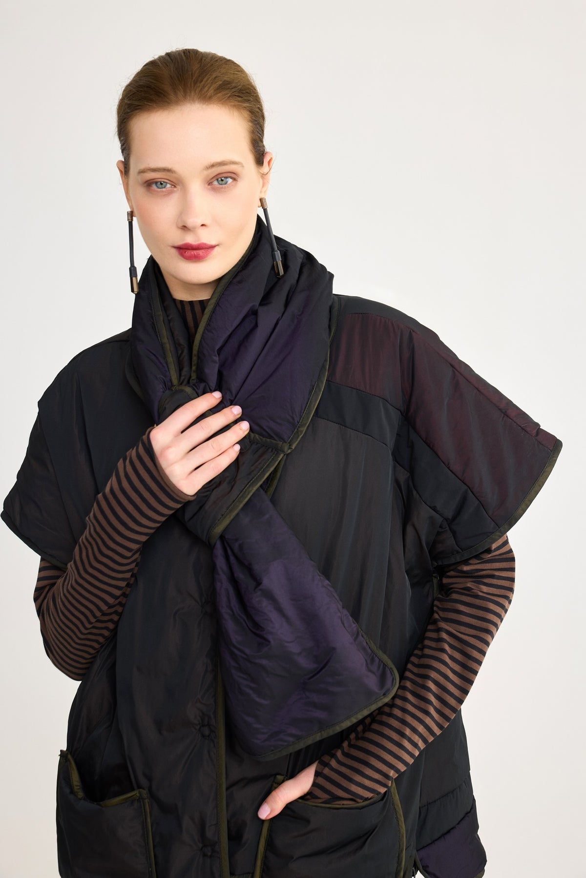 The Ardena Quilted Puffer Vest from Luukaa 
