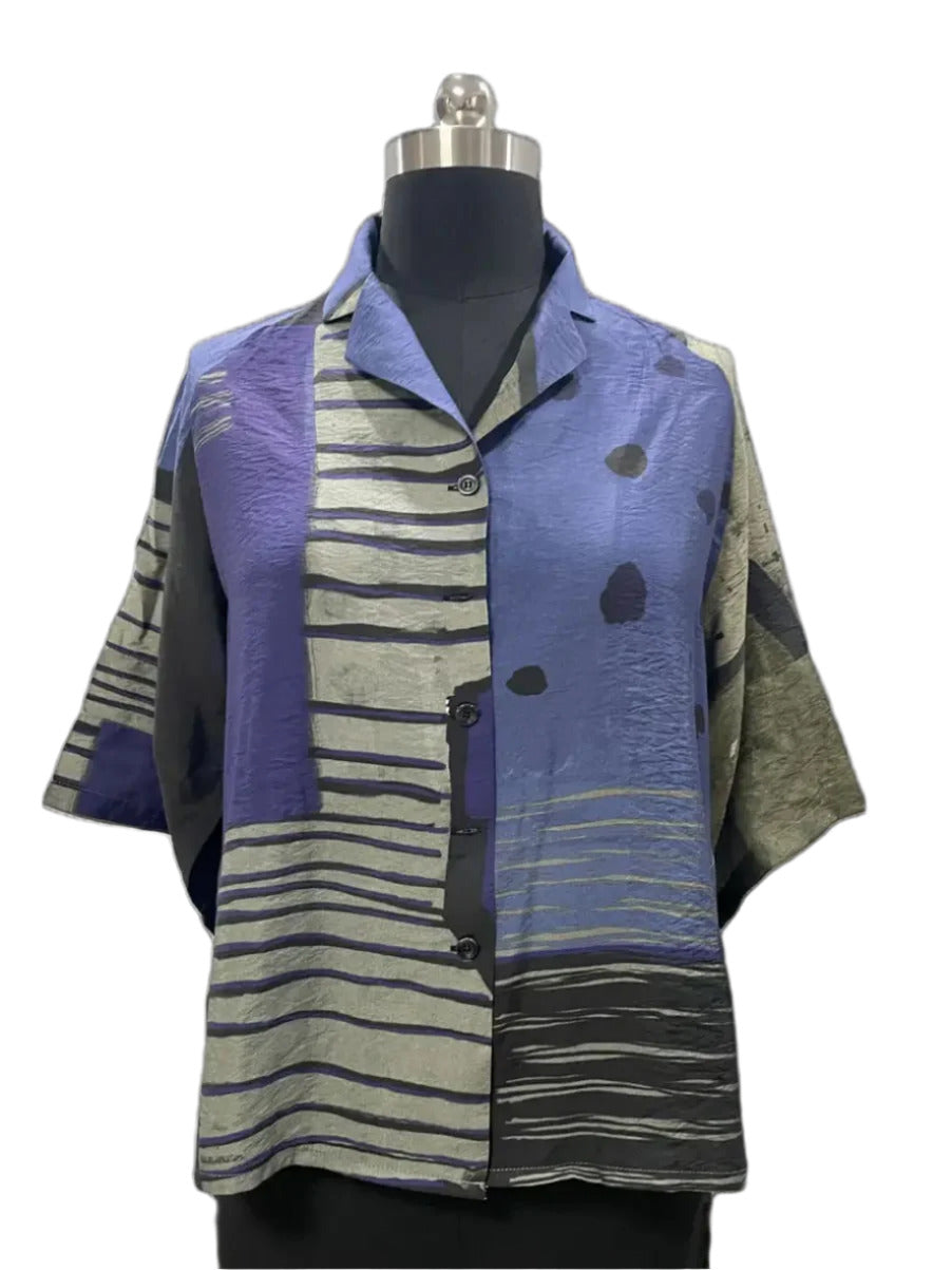 Artist Print Camp Jacket