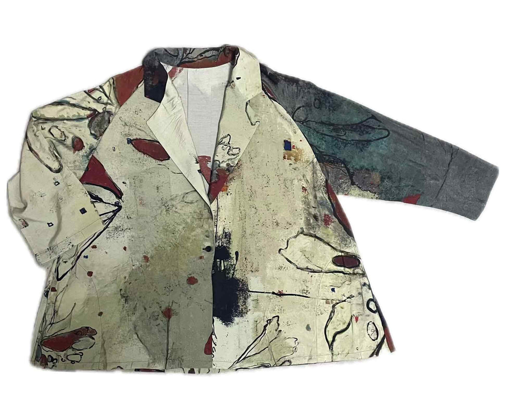 Artist Print Blazer