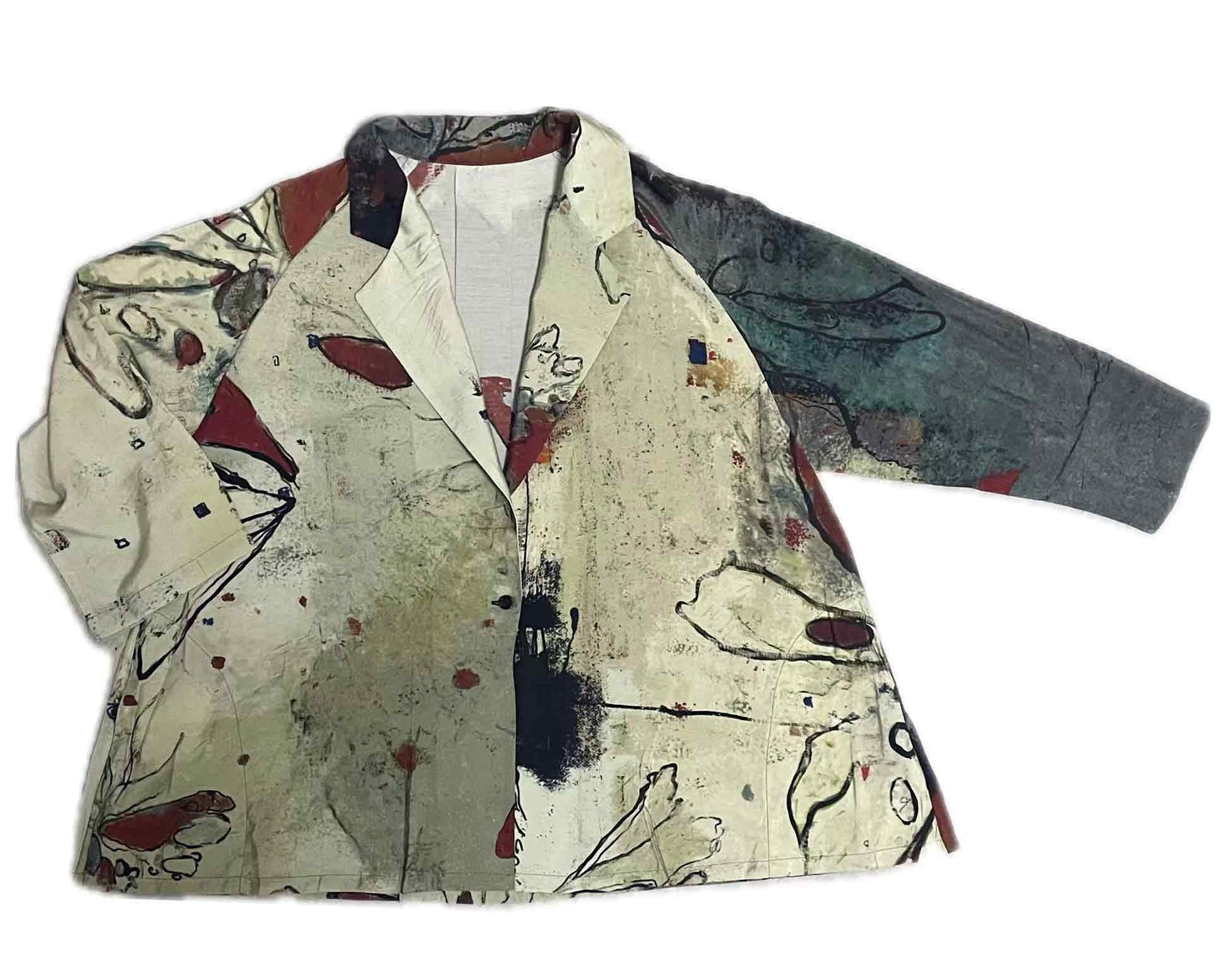 Artist Print Blazer