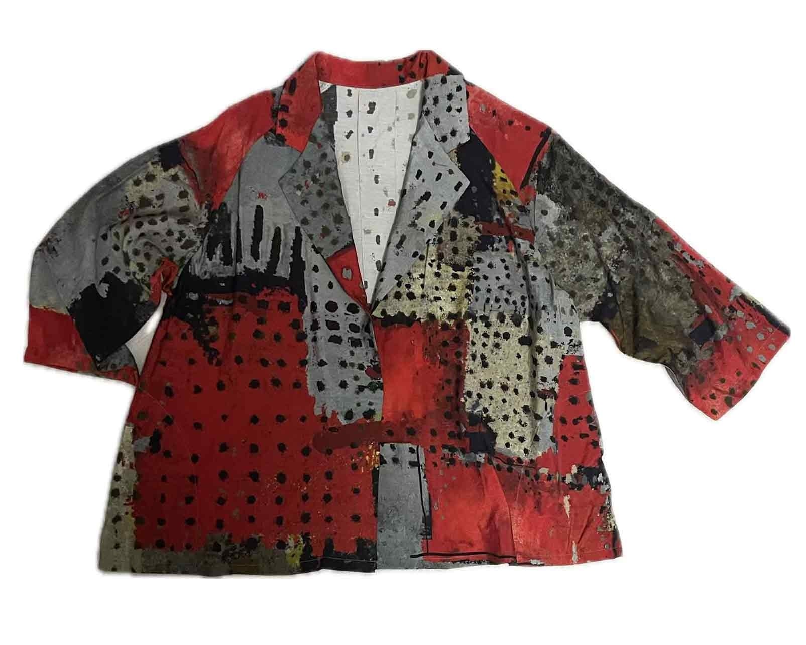 Artist Print Blazer
