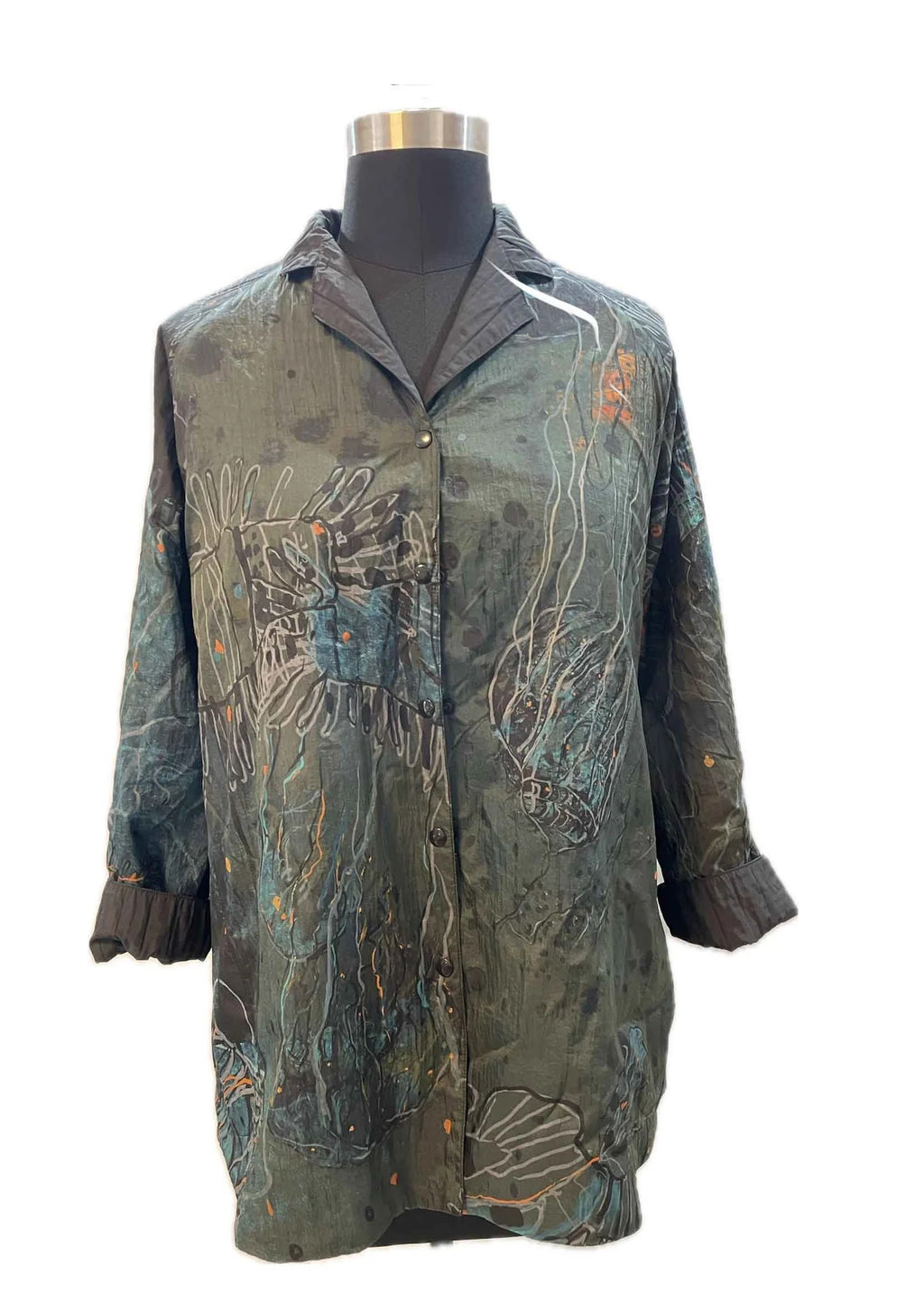 Artist Print Reversible Jacket