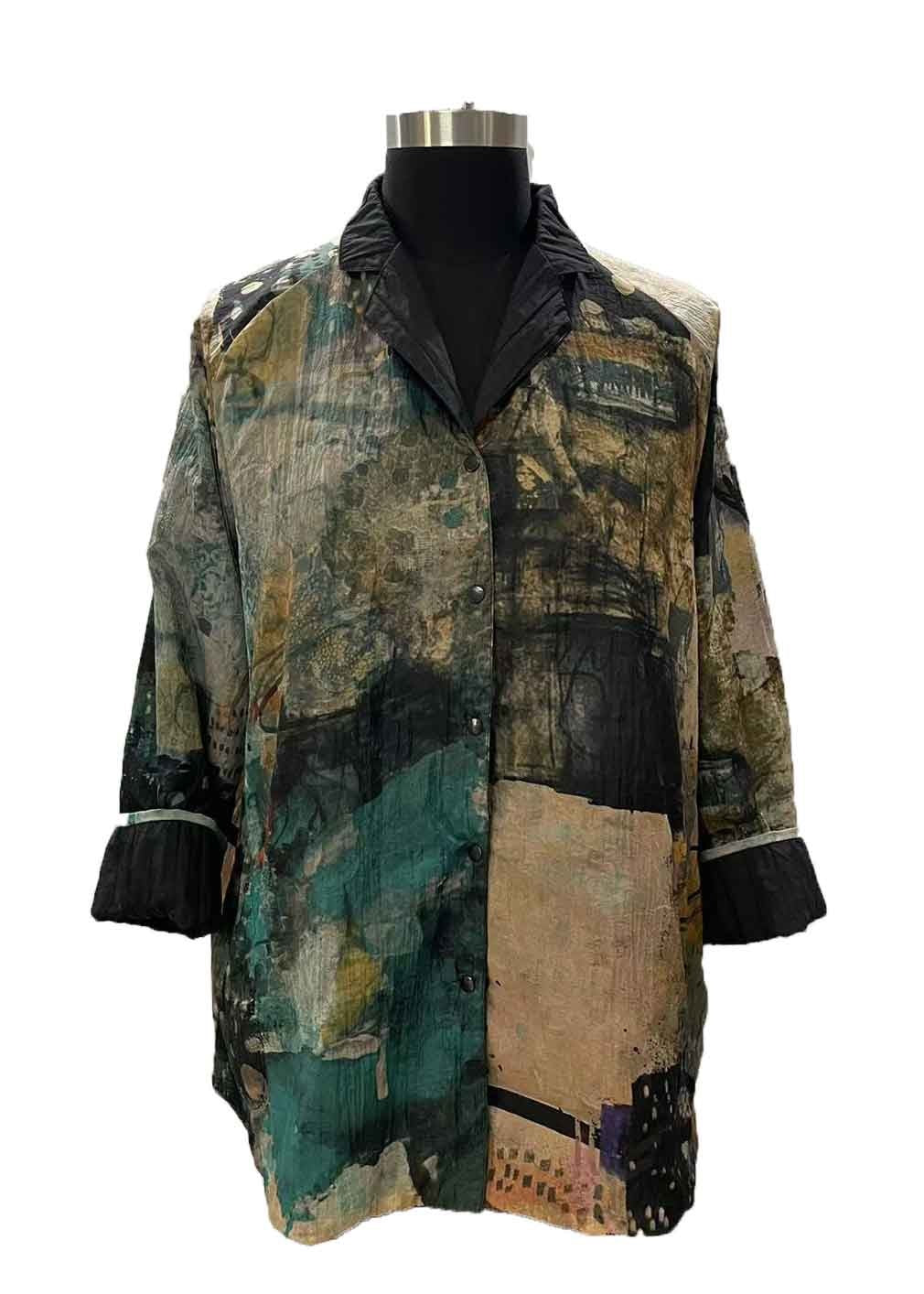 Artist Print Reversible Jacket