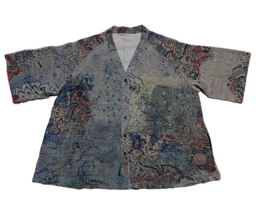 3 Potato Wrinkled Artist Print Jacket in MJA
