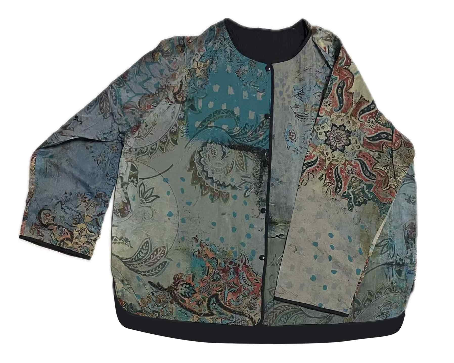 Artist Print Reversible Jacket
