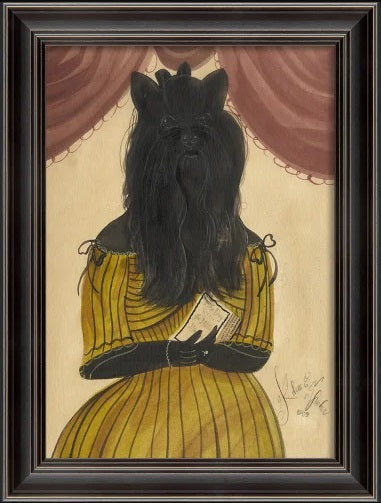 The Dame in the Golden Dress