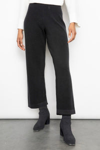 Liv by Habitat Thermal Ankle Pant. Wide leg, cropped length, elastic waist. Black