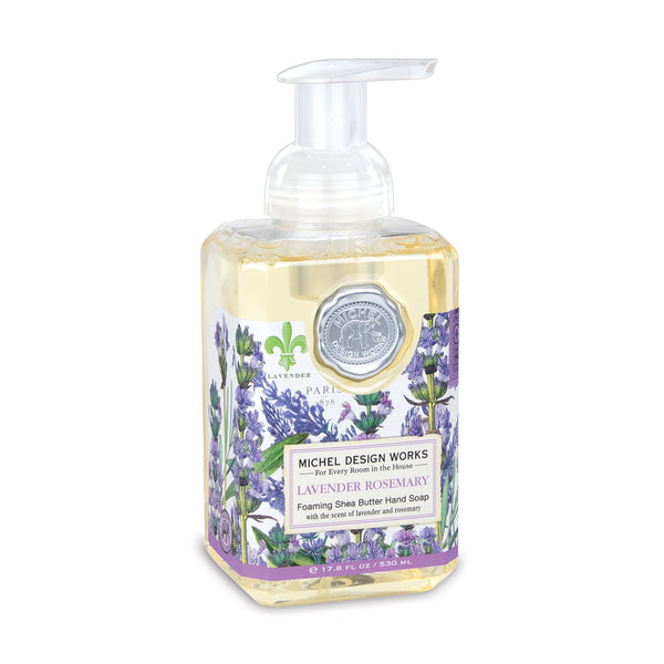 Michel Design Work's foaming hand soap Lavender Rosemary