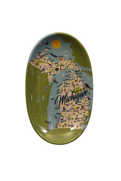 Michigan Tidbit Tray