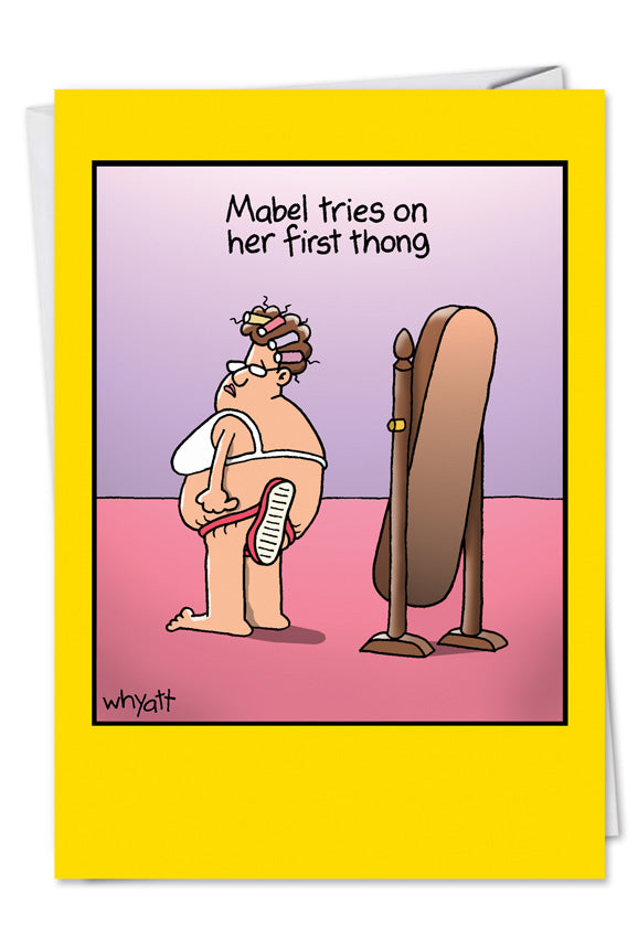 Card First Thong