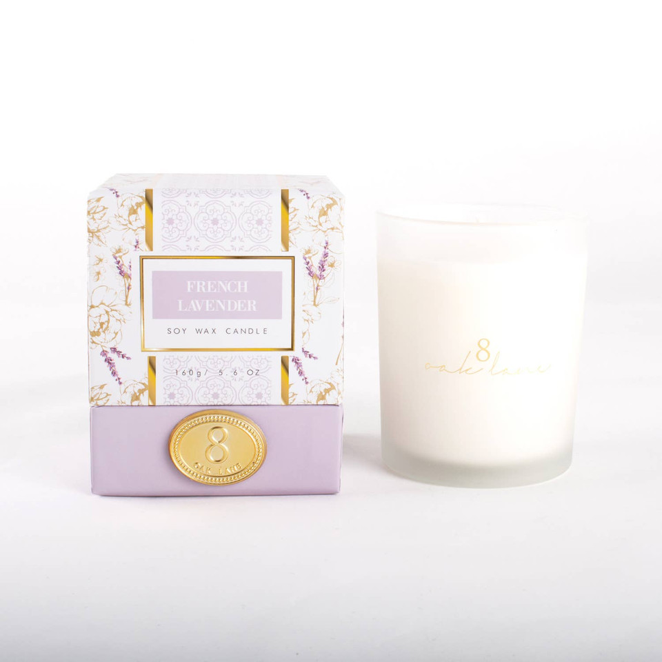 Soy Wax Candle / Click for Scents