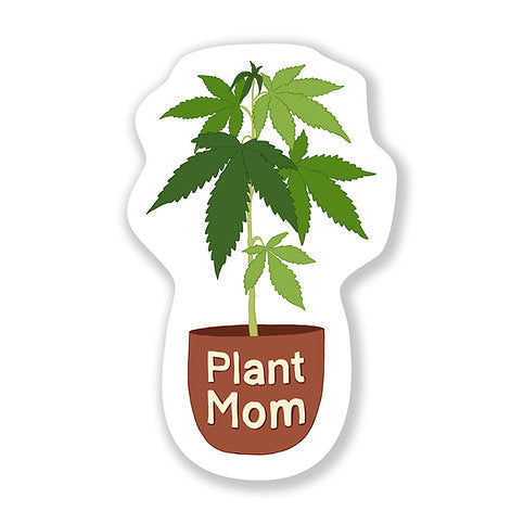 Plant Mom Sticker
