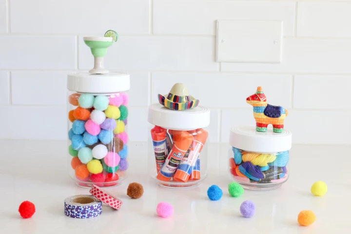 Pinstripes Large Canister