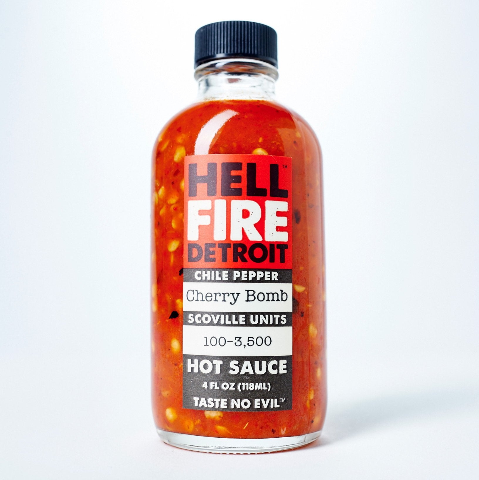 Hell Fire Detroit Hot Sauce / Cherry Bomb