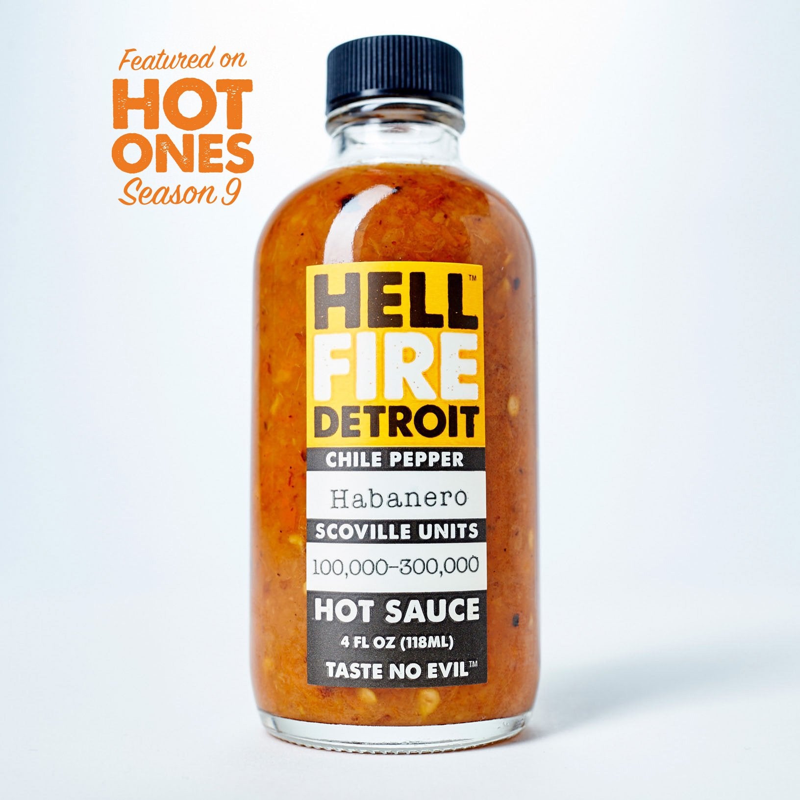 Hell Fire Detroit / Hot Sauce Habanero