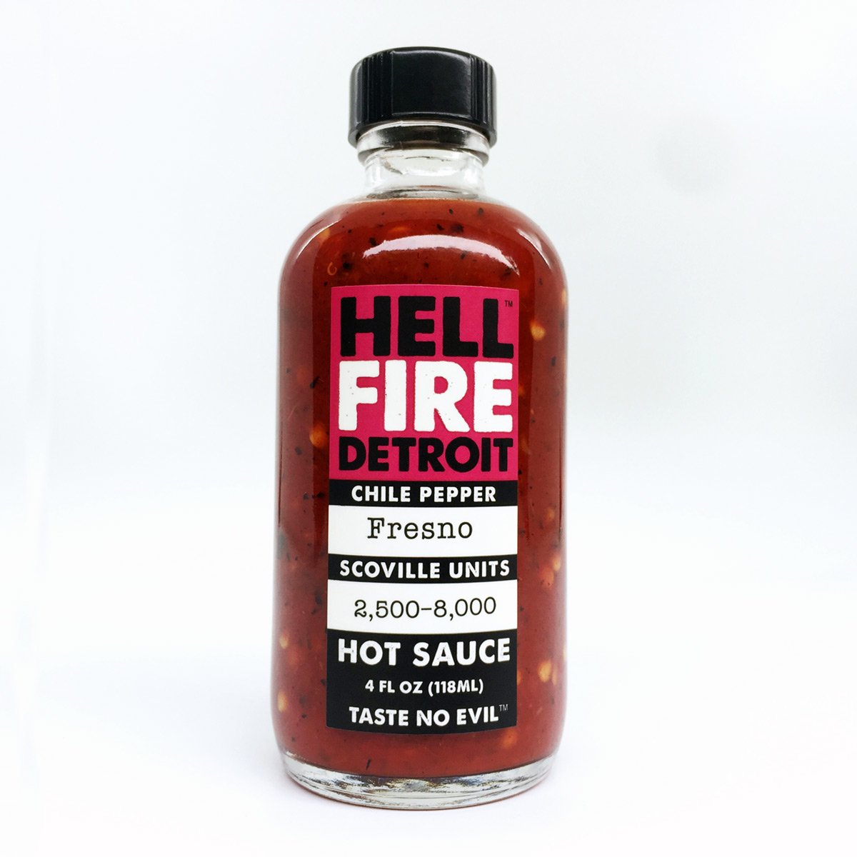 Hell Fire Detroit Hot Sauce / Fresno