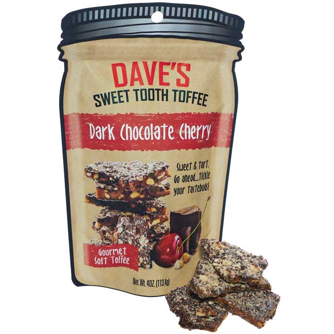 Dark Chocolate Cherry Toffee