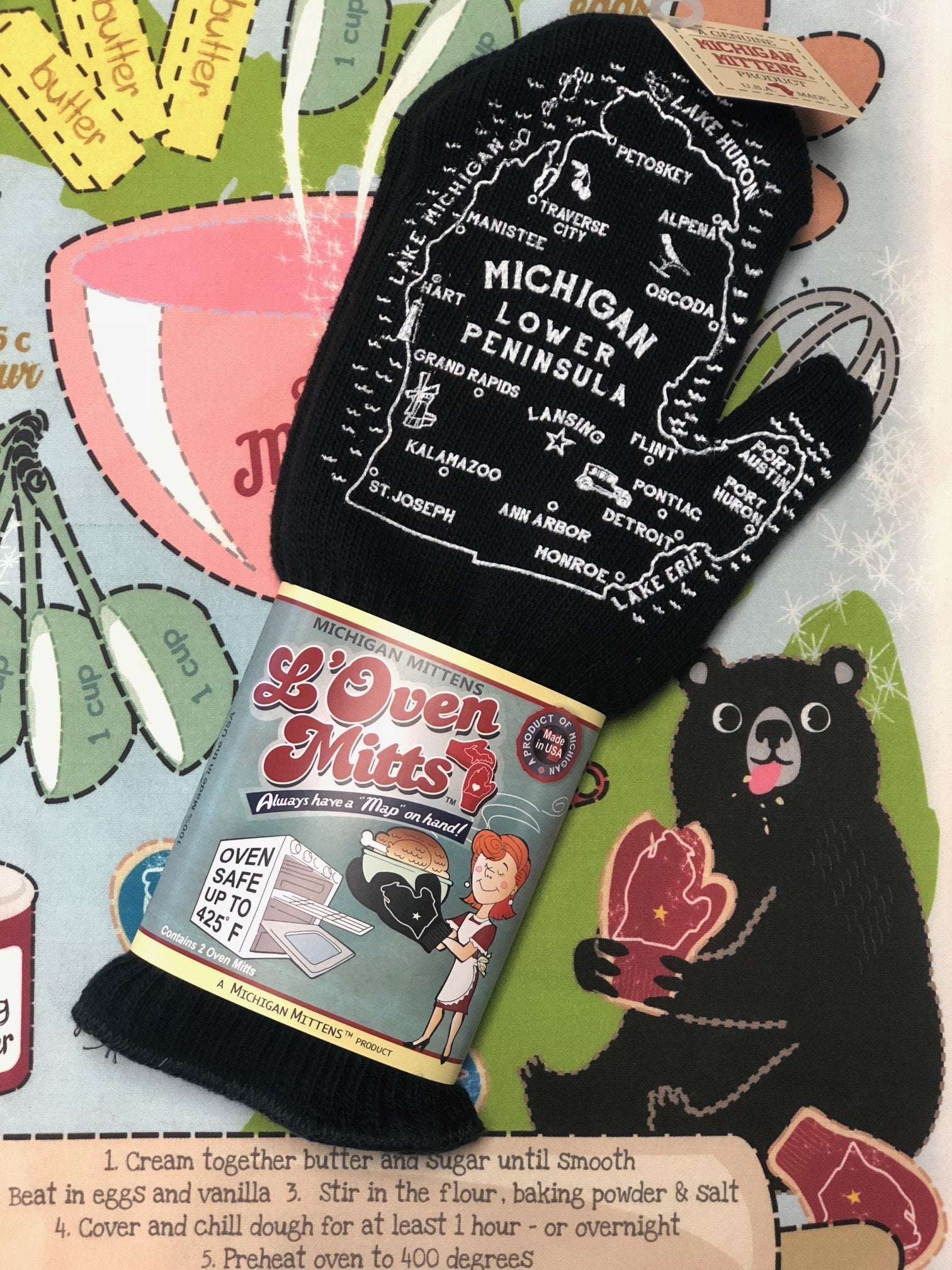 Michigan Oven Mitt Assorted
