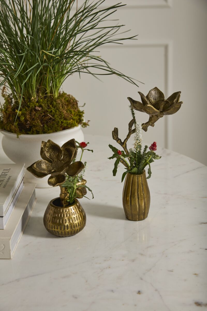 Accent Decor Butterfly Magnolia Sculpture