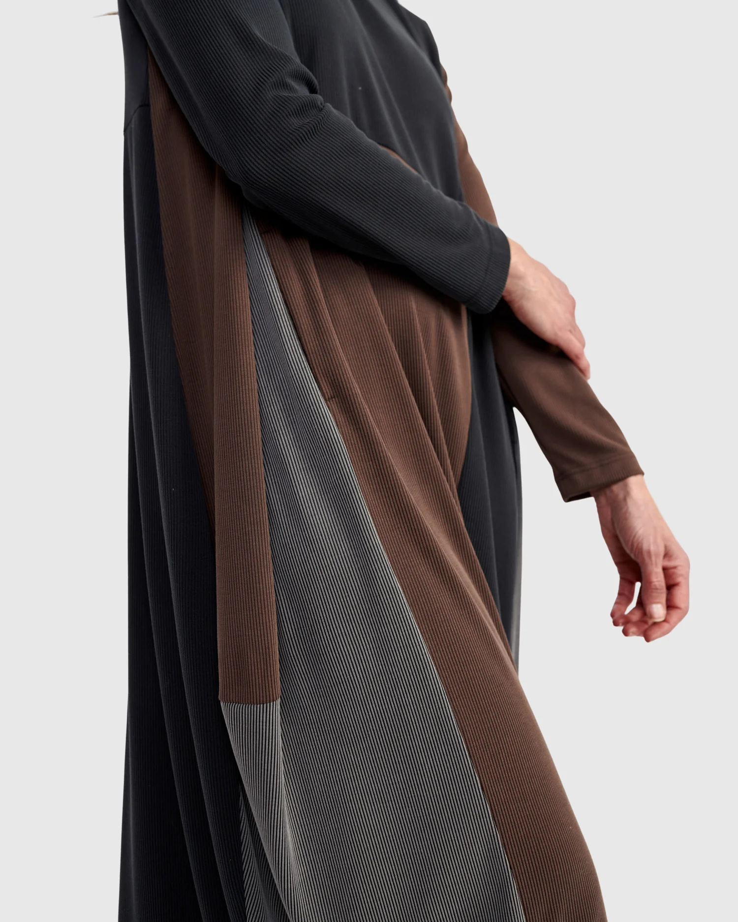 Alembika's Drift Relaxed Cupro Midi Dress in Mix