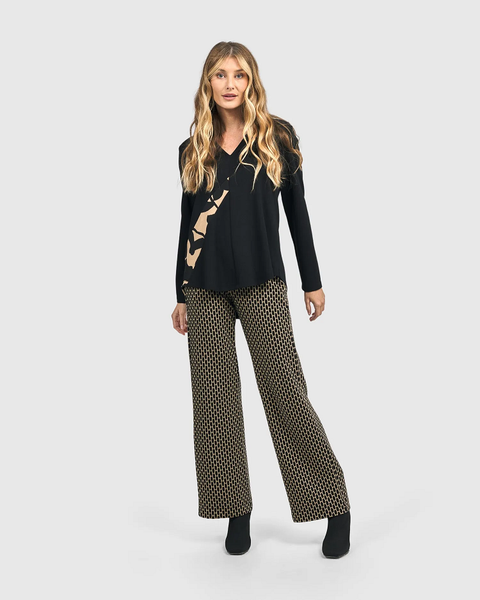 Alembika Brienne Mid Rise Hive Pants