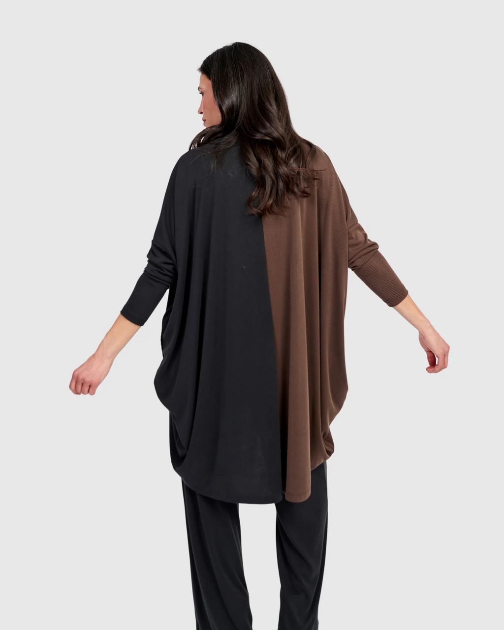 Alembika's Echo Cupro Swing Turtleneck in Mix