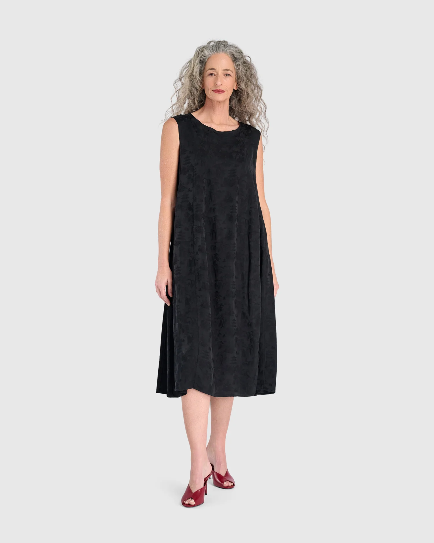 Alembika's Suzu Swing Dress in Black