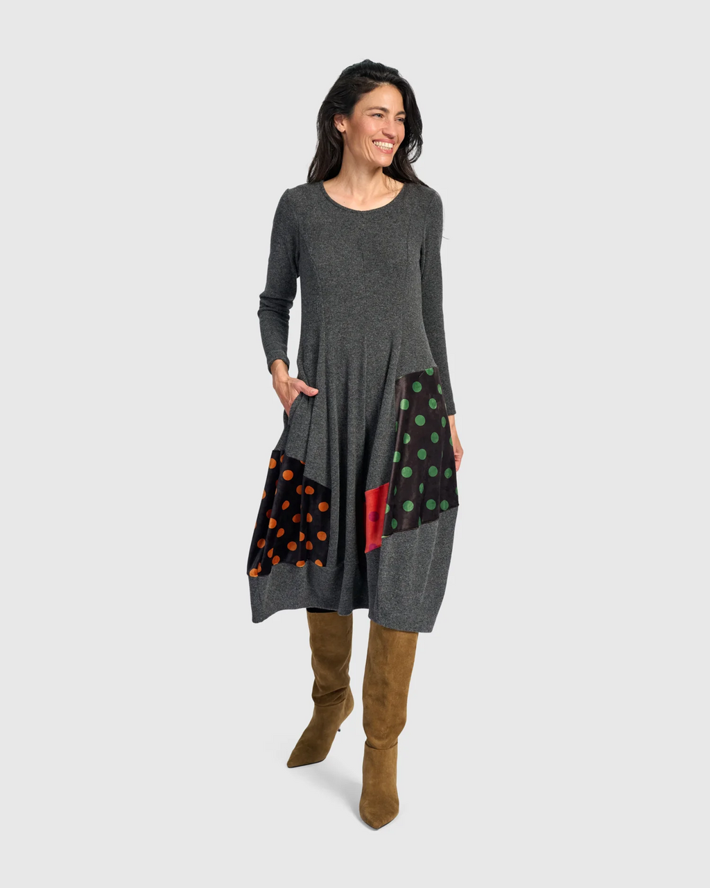 Alembika's modern Moxie Cocoon Dress