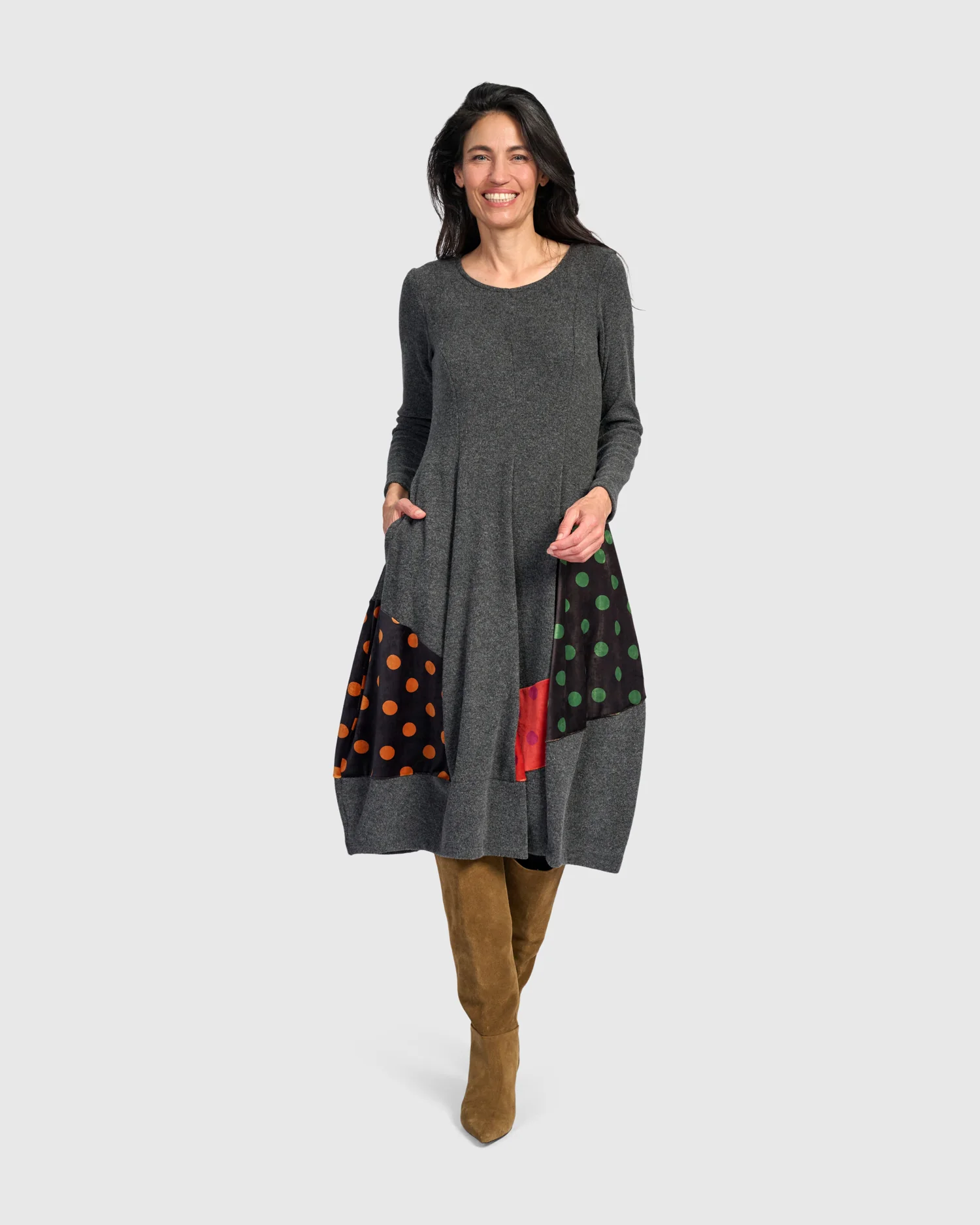 Alembika's modern Moxie Cocoon Dress