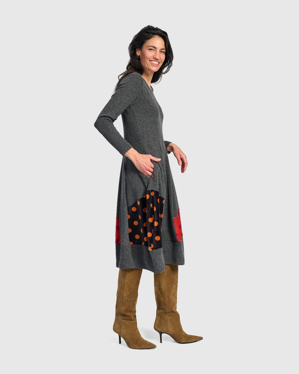 Alembika's modern Moxie Cocoon Dress